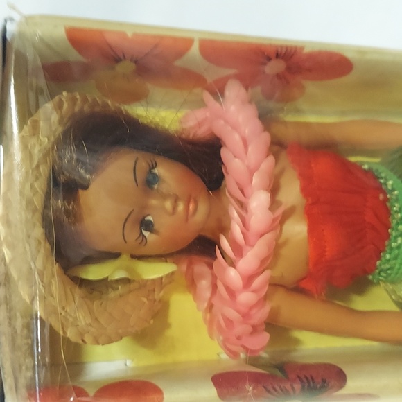 Vintage Hawaiian hula girl doll palapala (barbara) anekona hawaii - Picture 5 of 9